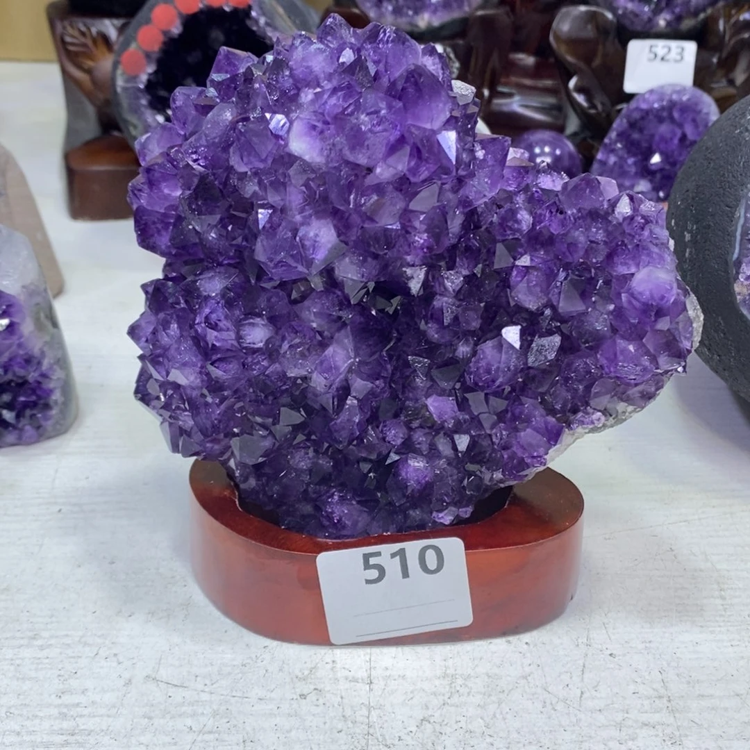 水晶摆件未镶嵌水晶福**康510杰