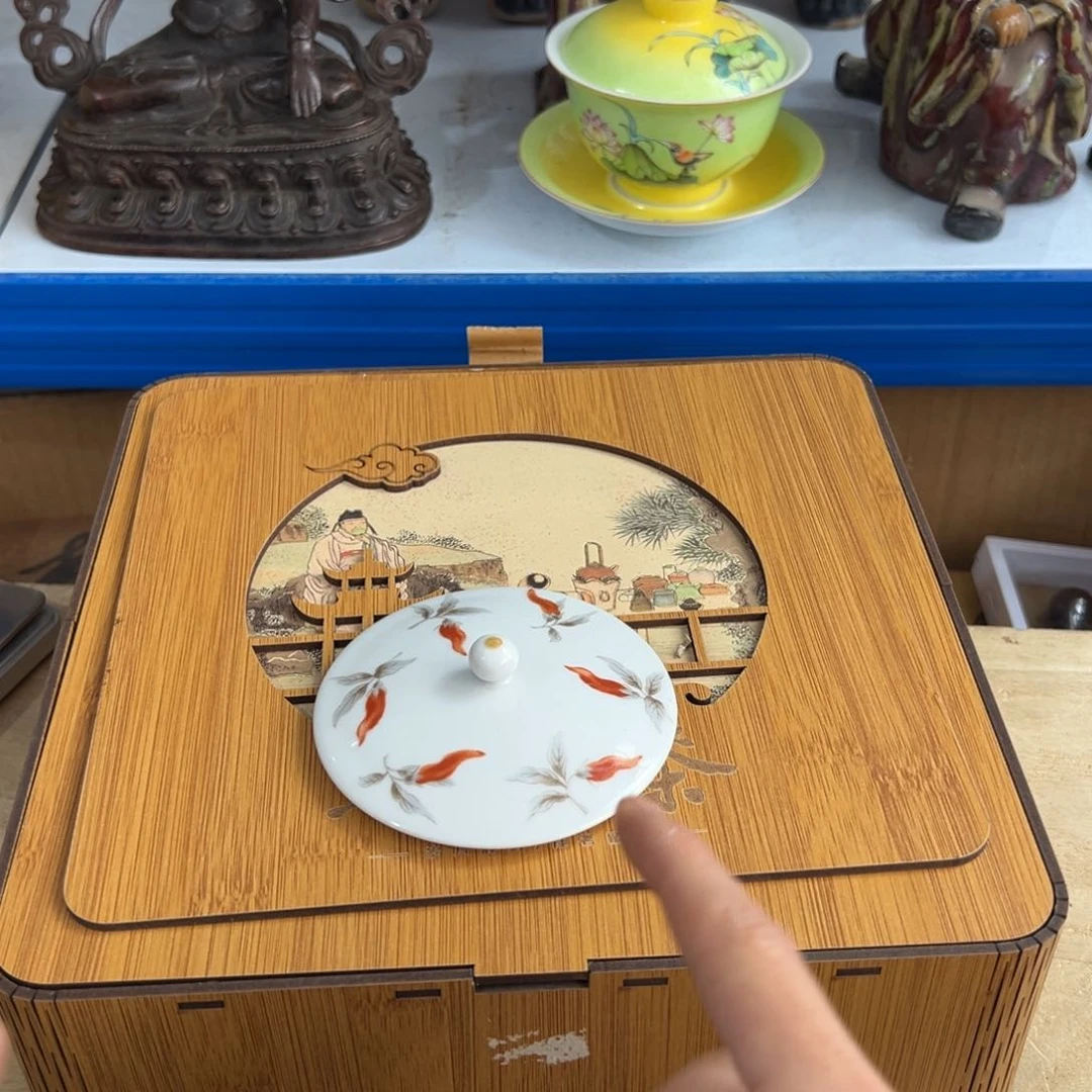 瓷片茶文化，工艺古美术