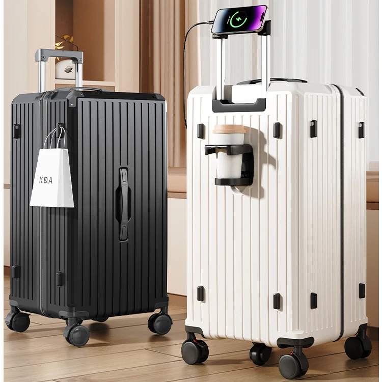 保罗蔻兹行李箱新款大容量学生加厚万向5轮男女密码箱旅行拉杆箱