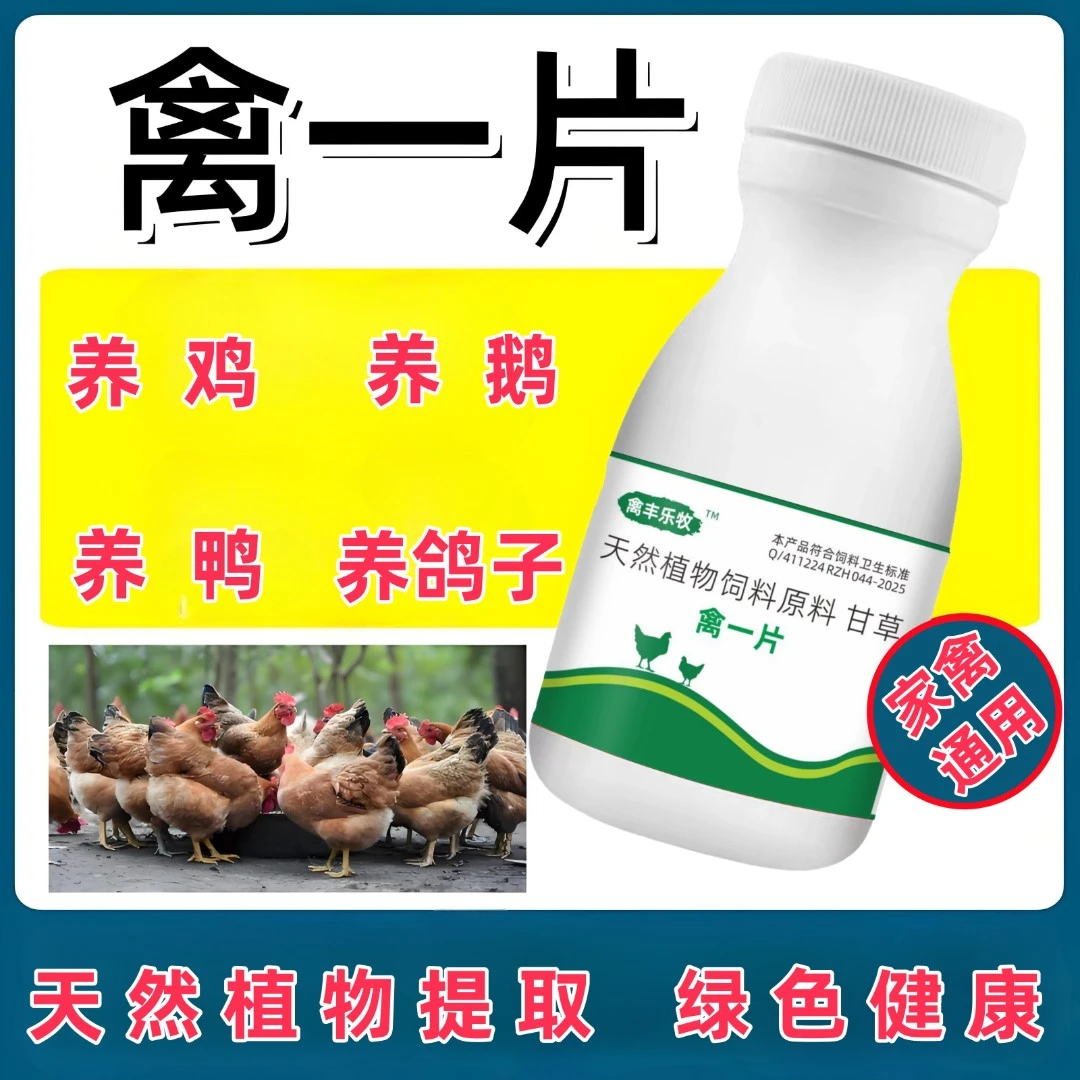 【禽丰】正品禽一片厂家直销禽类养殖鸡鸭鹅通用畜牧饲料添加剂