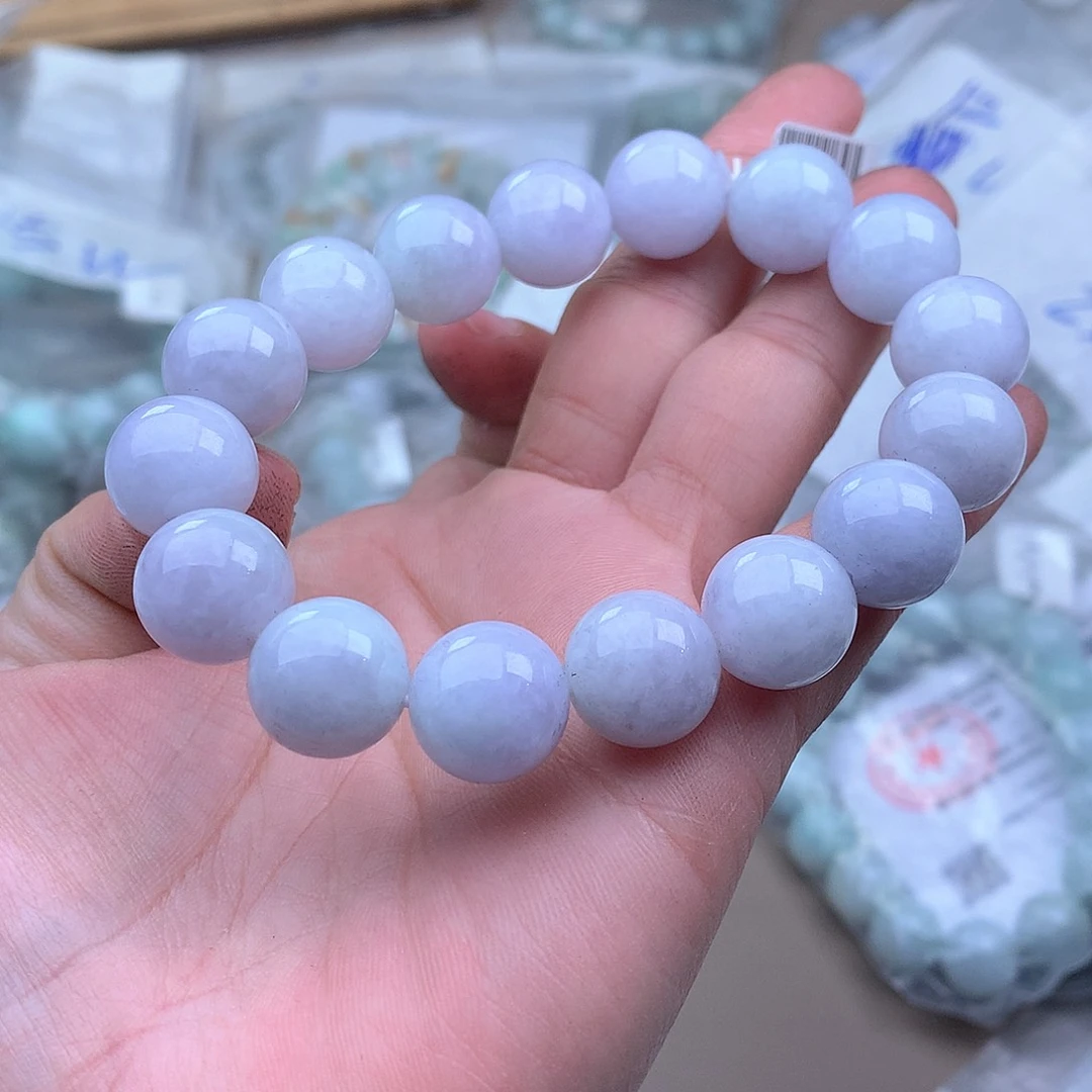 未镶嵌手串定制翡翠