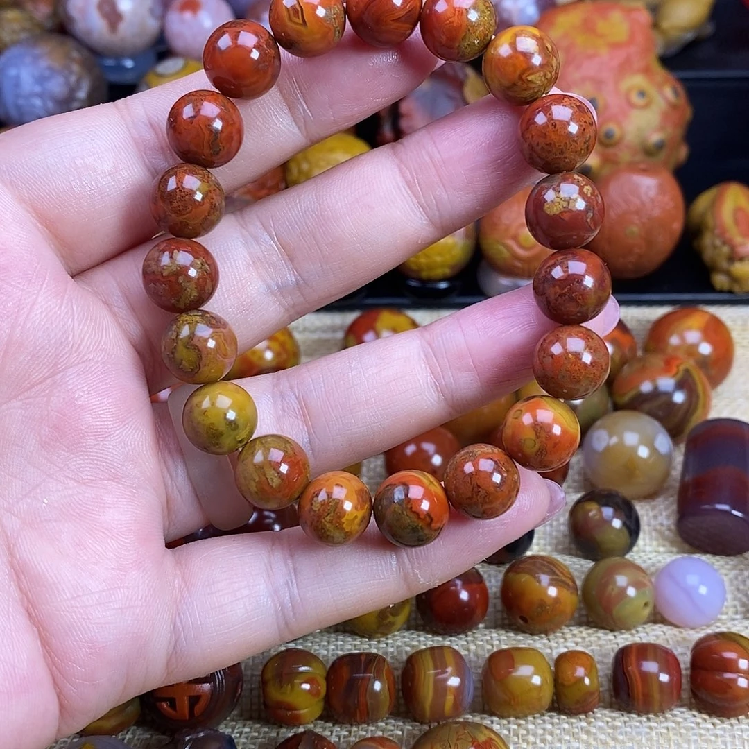 玛瑙/玉髓未镶嵌单珠