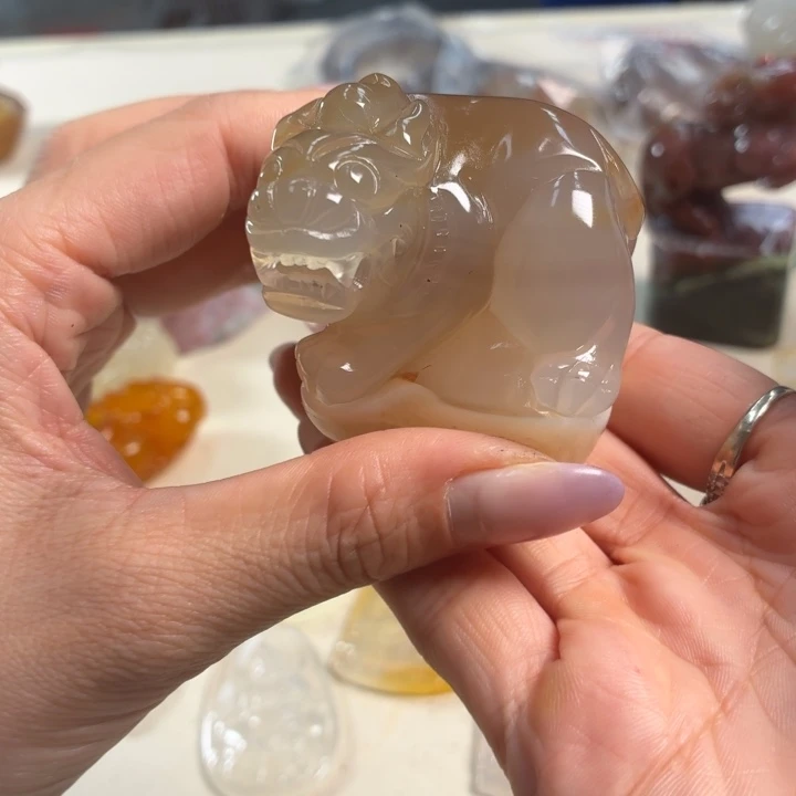 玛瑙/玉髓未镶嵌吊坠(不含链)