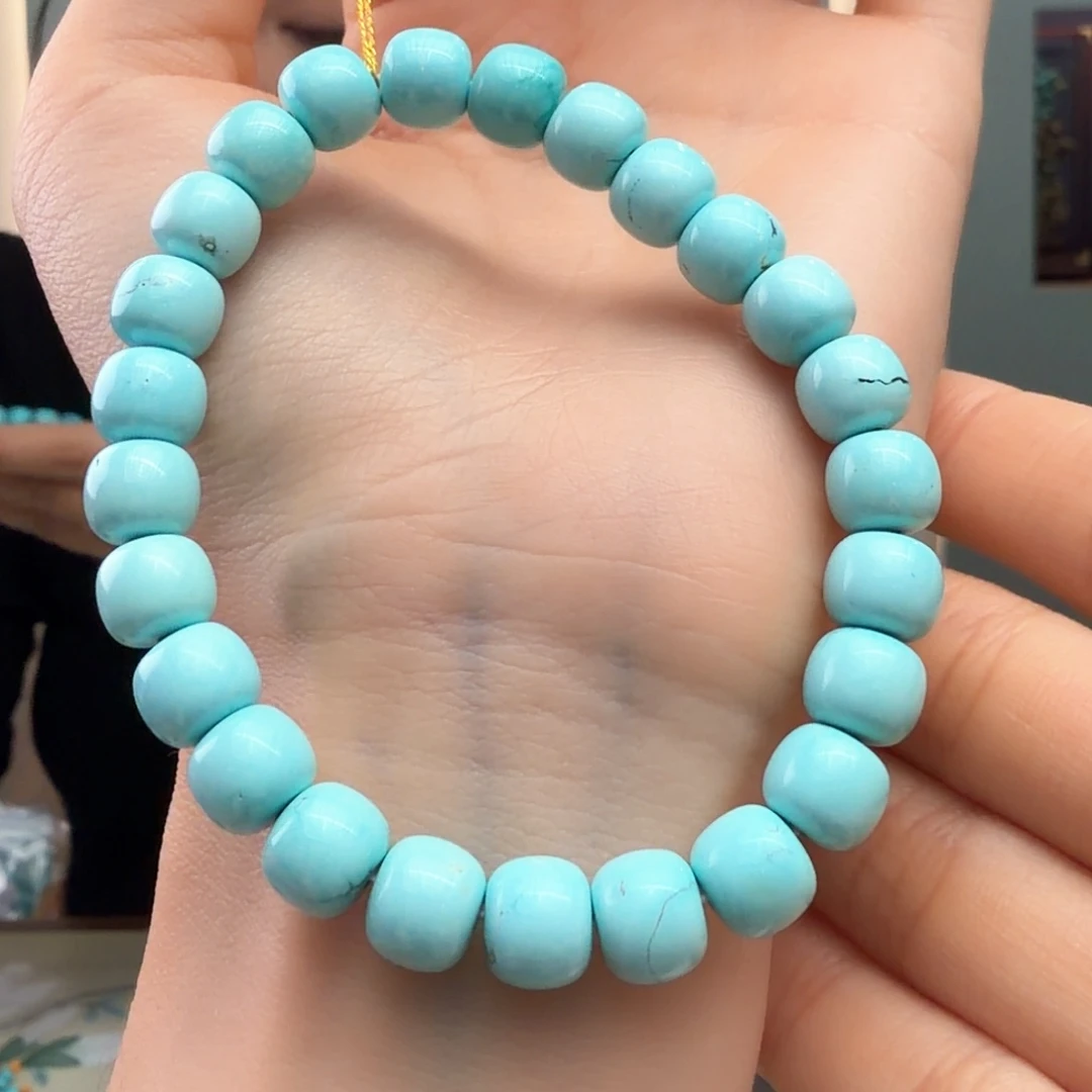 绿松石未镶嵌颈饰