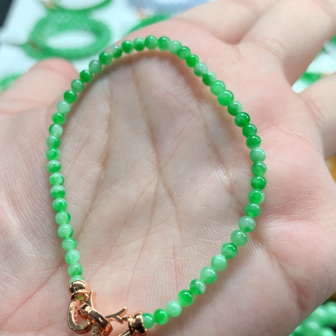 翡翠未镶嵌手链翡翠