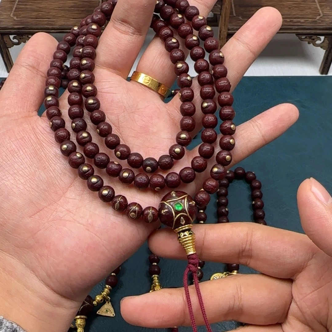 吊坠凤眼菩提凤眼金钉108脖挂7.5四星