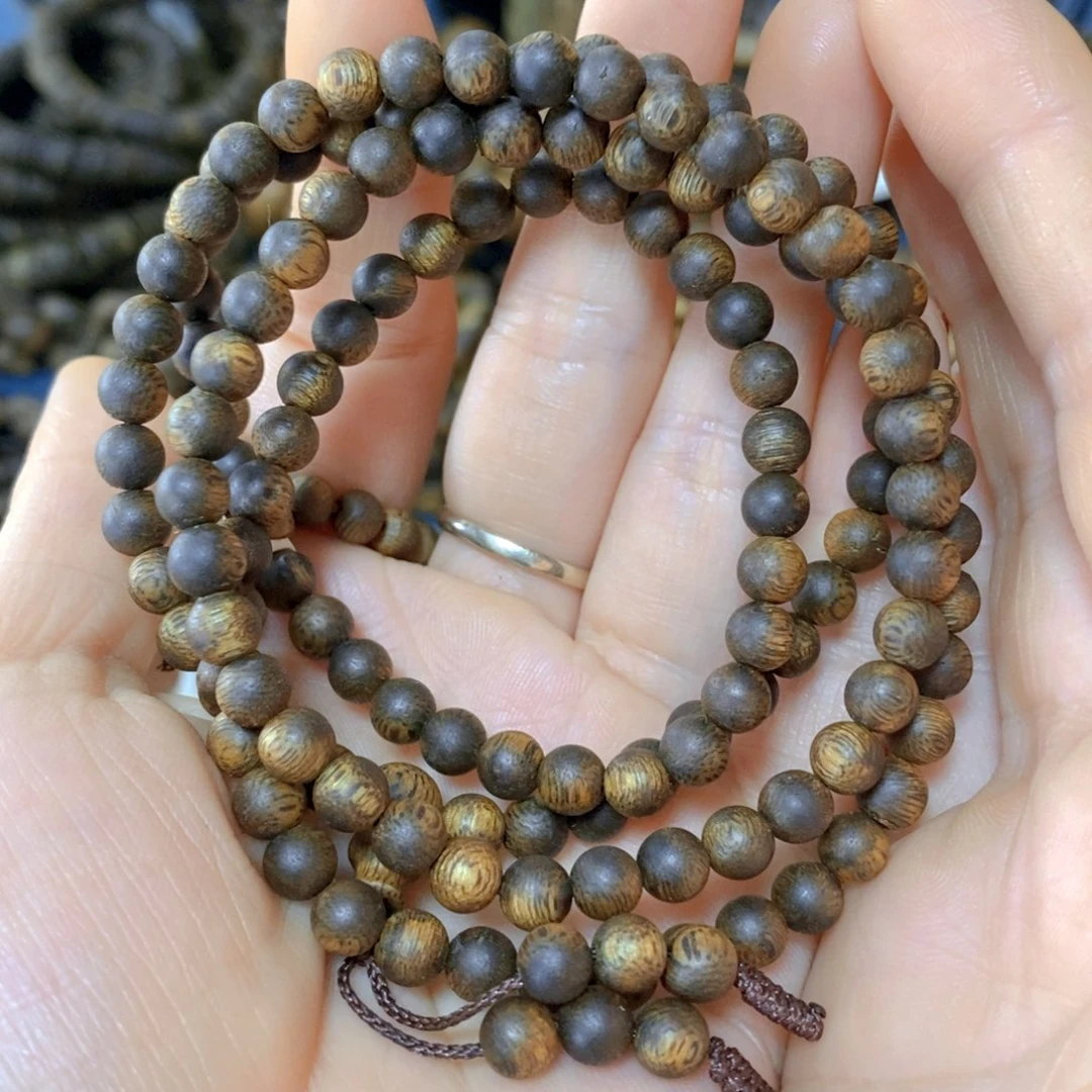 沉香手串蓝宝石卡5-13克多样性发货一条