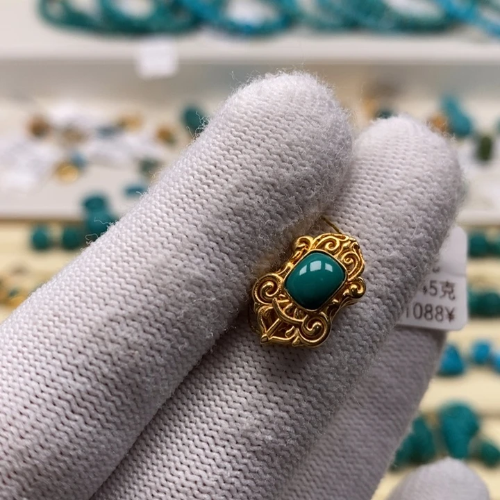 绿松石珠宝奇石未镶嵌