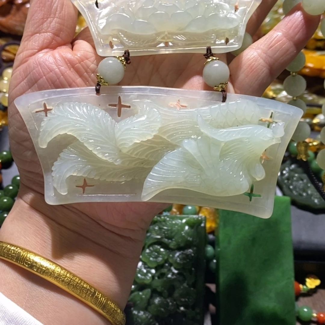 【闪购商品】岫玉毛衣链未镶嵌