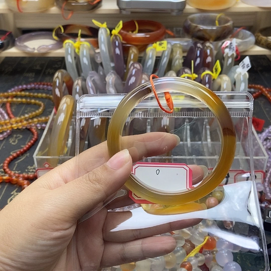 玛瑙/玉髓手镯未镶嵌o*