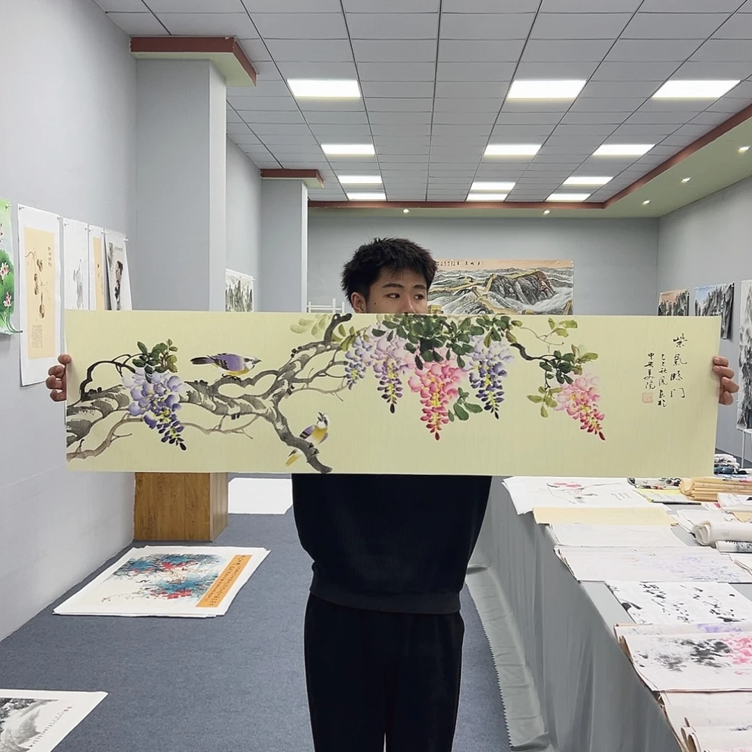 国画国画作品纯手绘作品