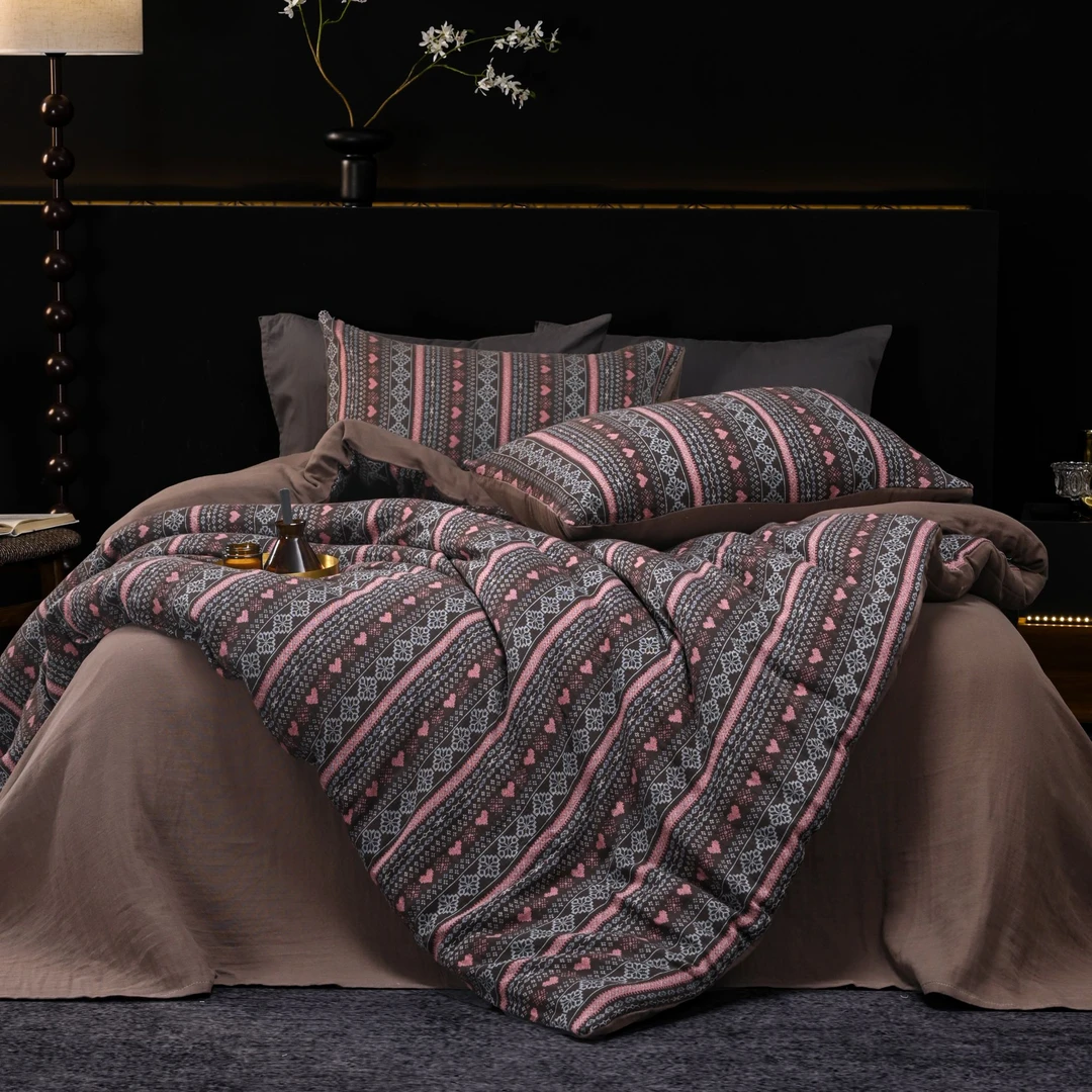 【心愿】全棉轻奢复古风双层纱柔软亲肤提花被