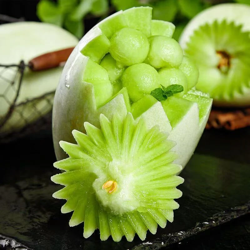 【庄户人】山东头茬玉菇甜瓜软糯香甜多汁应季水果现摘现发批发包邮