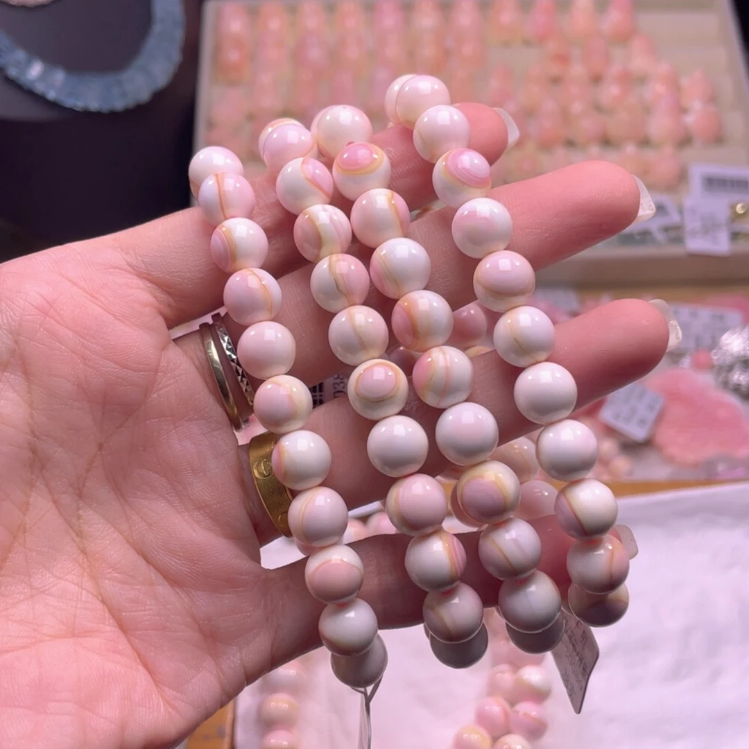 未镶嵌小雕海螺珠?****?