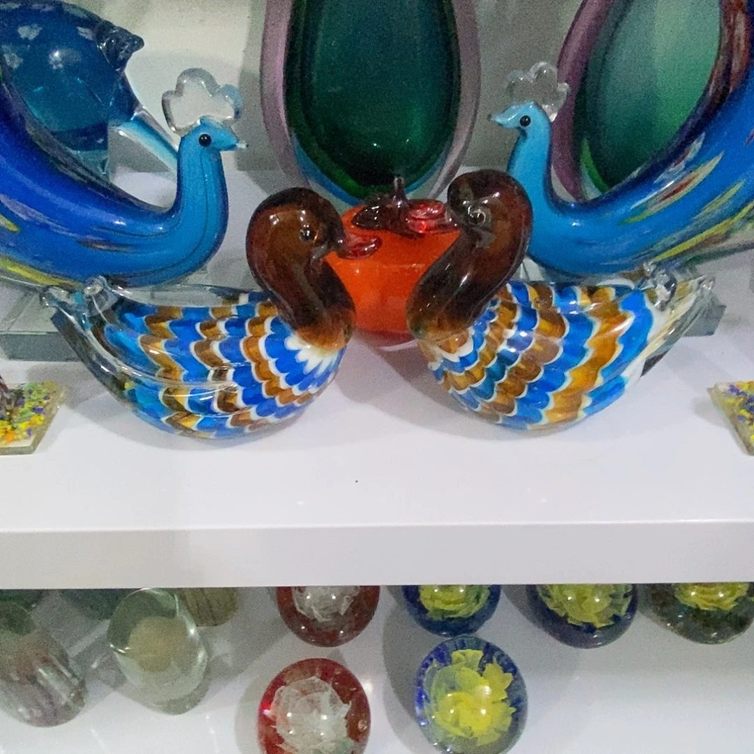 葫***友琉璃琉璃小鸭子一对
