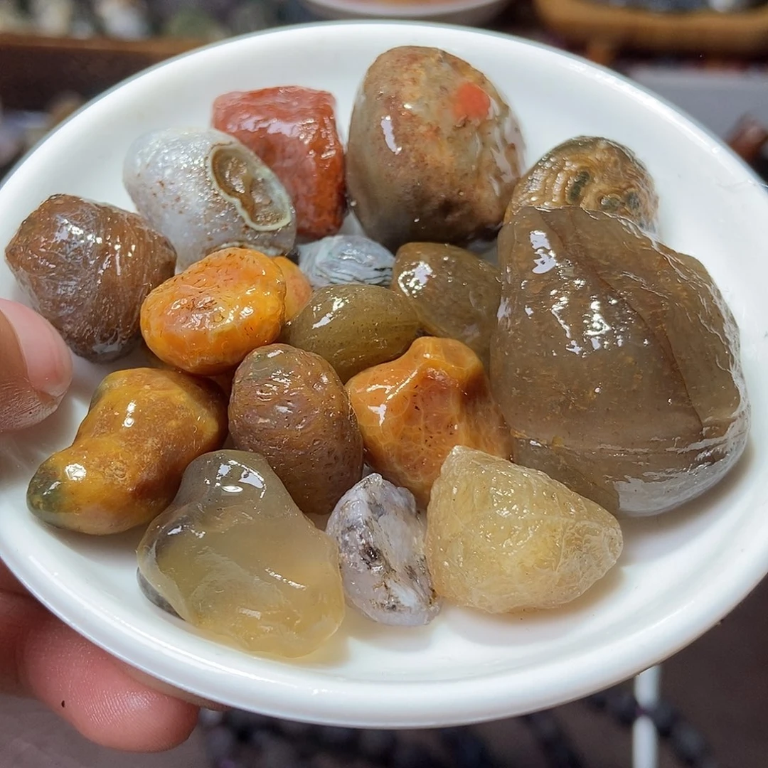 玛瑙/玉髓未镶嵌珠宝半成品长*