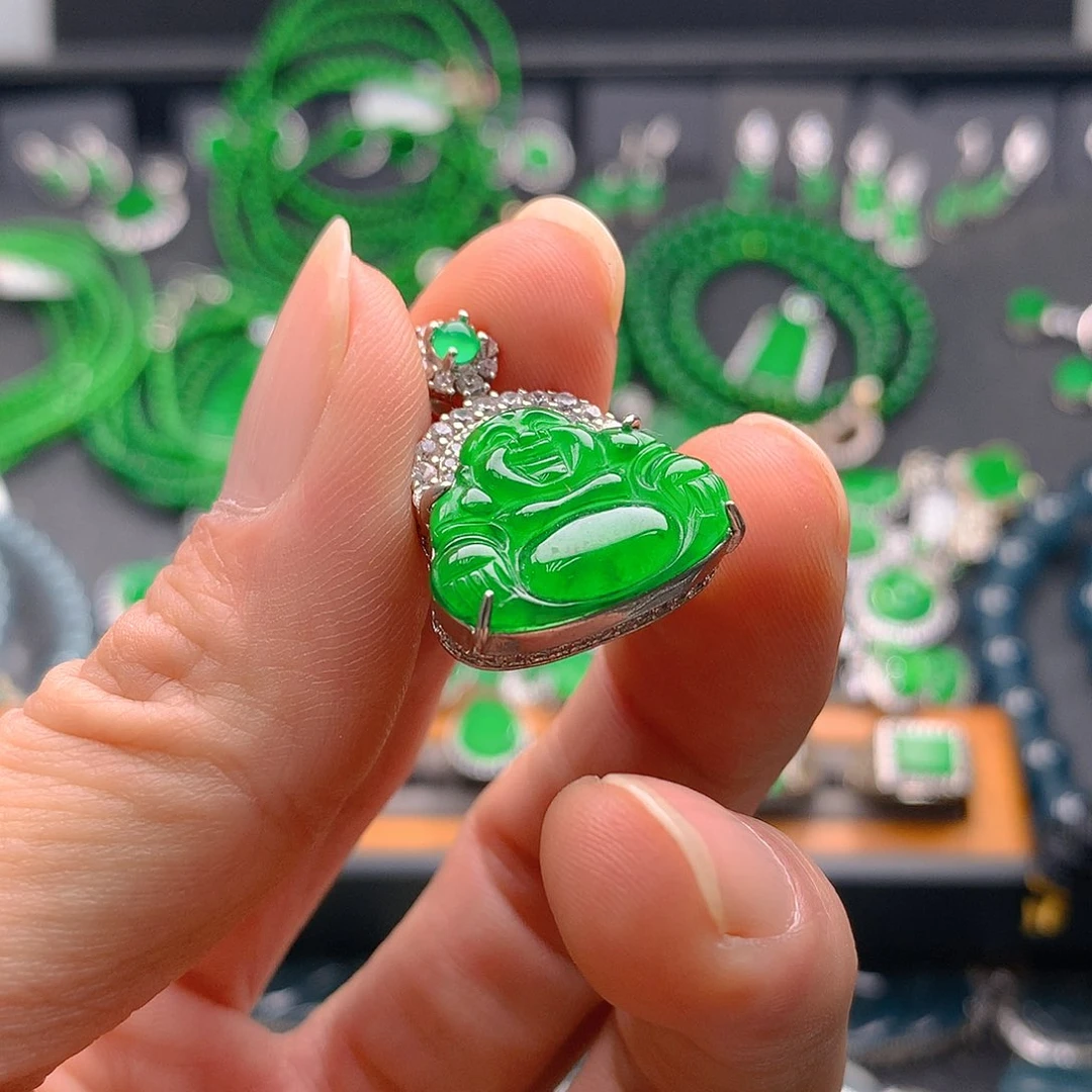 未镶嵌手链翡翠翡翠