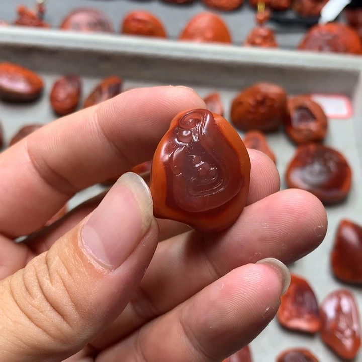 吊坠(不含链)未镶嵌南红玛瑙