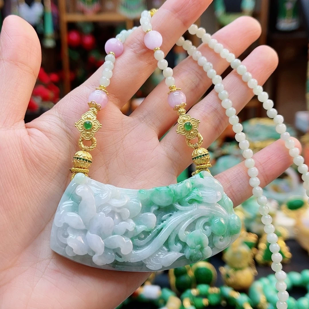 翡翠合金颈饰48小时鉴赏期