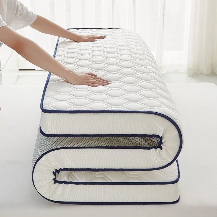 加厚乳胶层床垫家用垫褥学生宿舍单人榻榻米加厚海绵垫被双人床褥