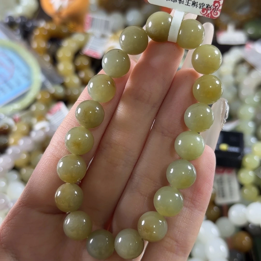 和田玉未镶嵌手链257