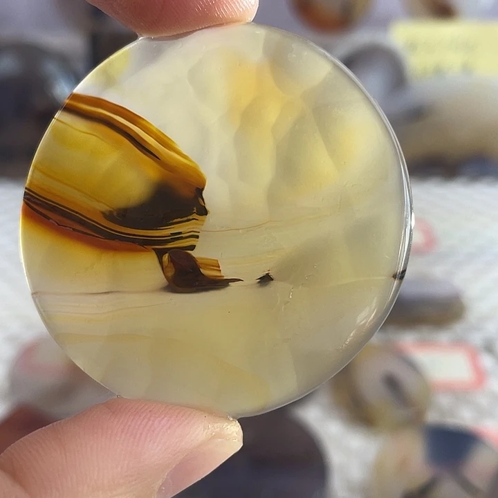 玛瑙/玉髓合金颈饰