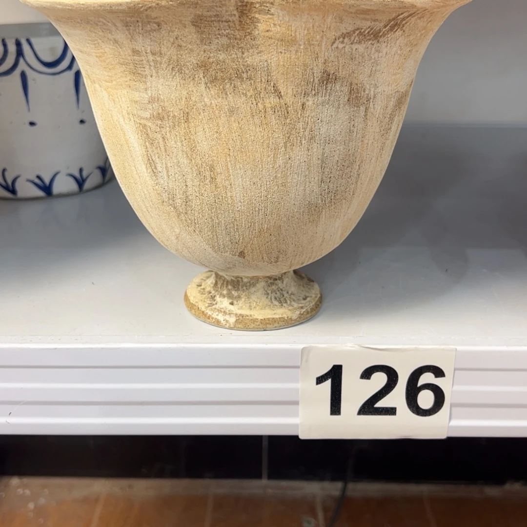 十***六景德镇手工花盆有孔