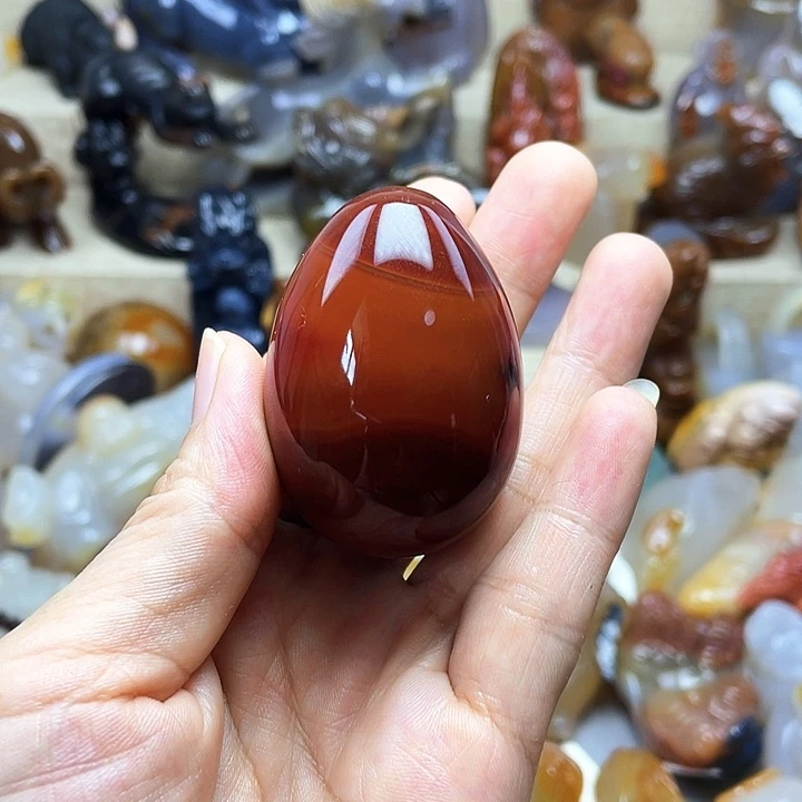 玛瑙/玉髓饰品未镶嵌金*