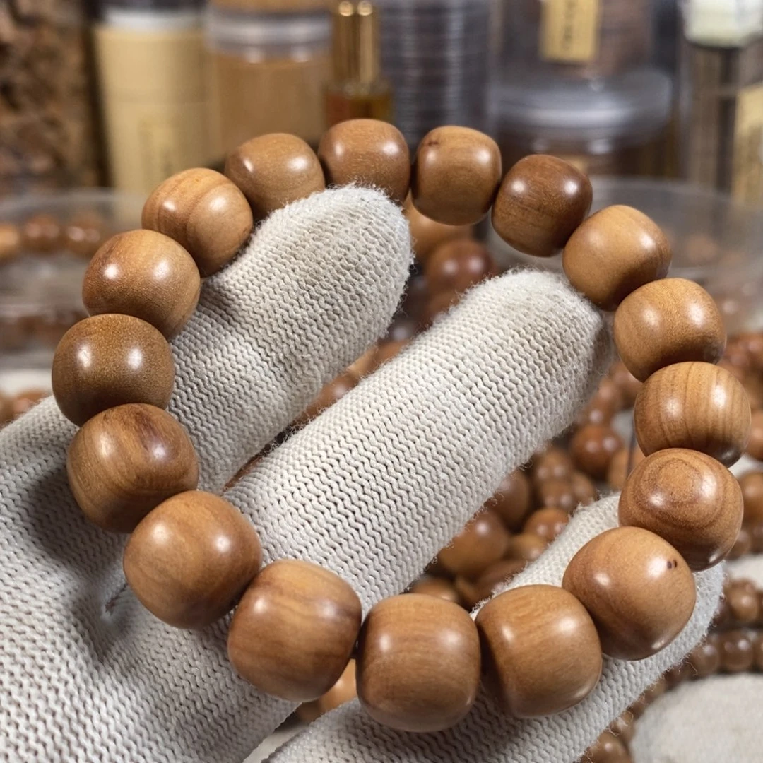 檀香木手串/手链12×13黑肉福利串 迈索尔