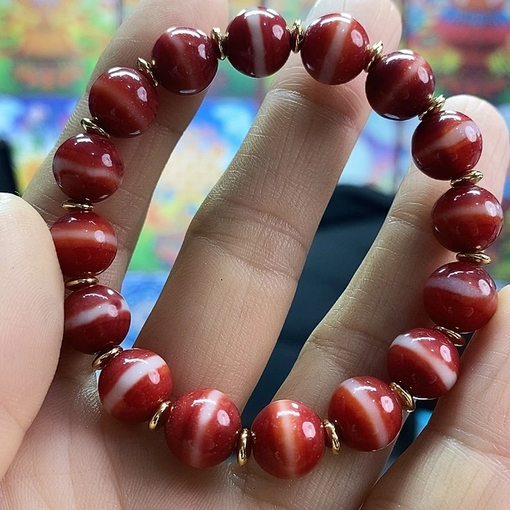 玛瑙/玉髓（覆膜）未镶嵌手链