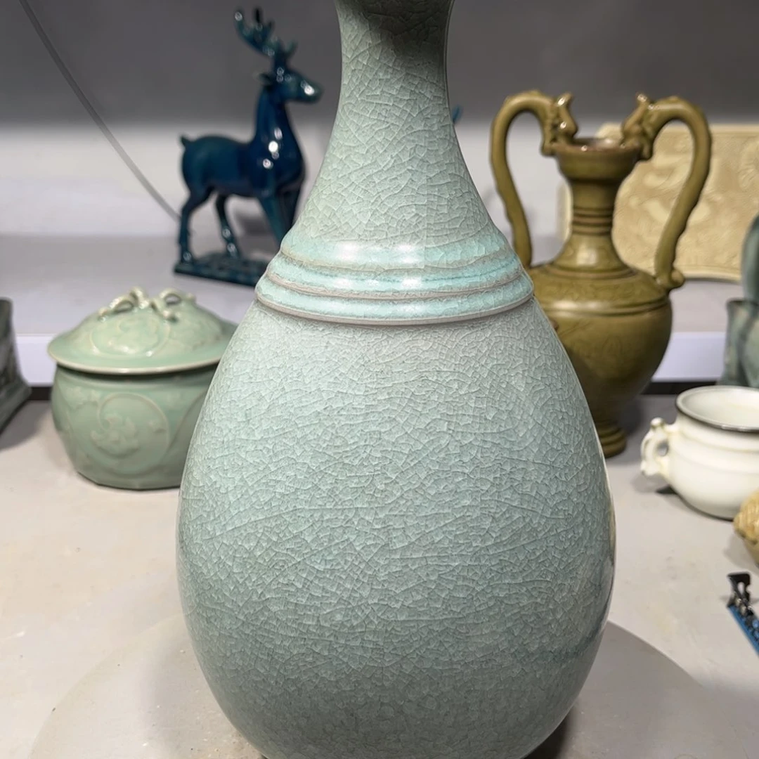 瓶汝窑瓷器品相完美