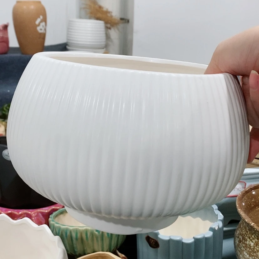 【闪购商品】陶瓷陶瓷花盆，多肉花盆