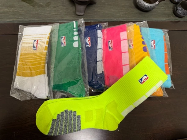 男士刺绣篮球袜（十双装）