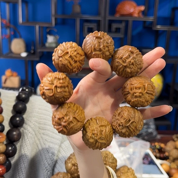 维腊木（绿檀）其他4.0龙腾四海单圈