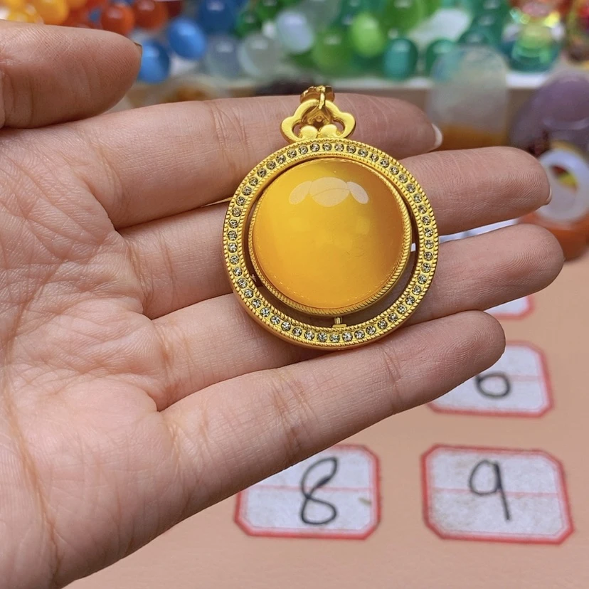 【闪购商品】玛瑙/玉髓颈饰未镶嵌小*苗