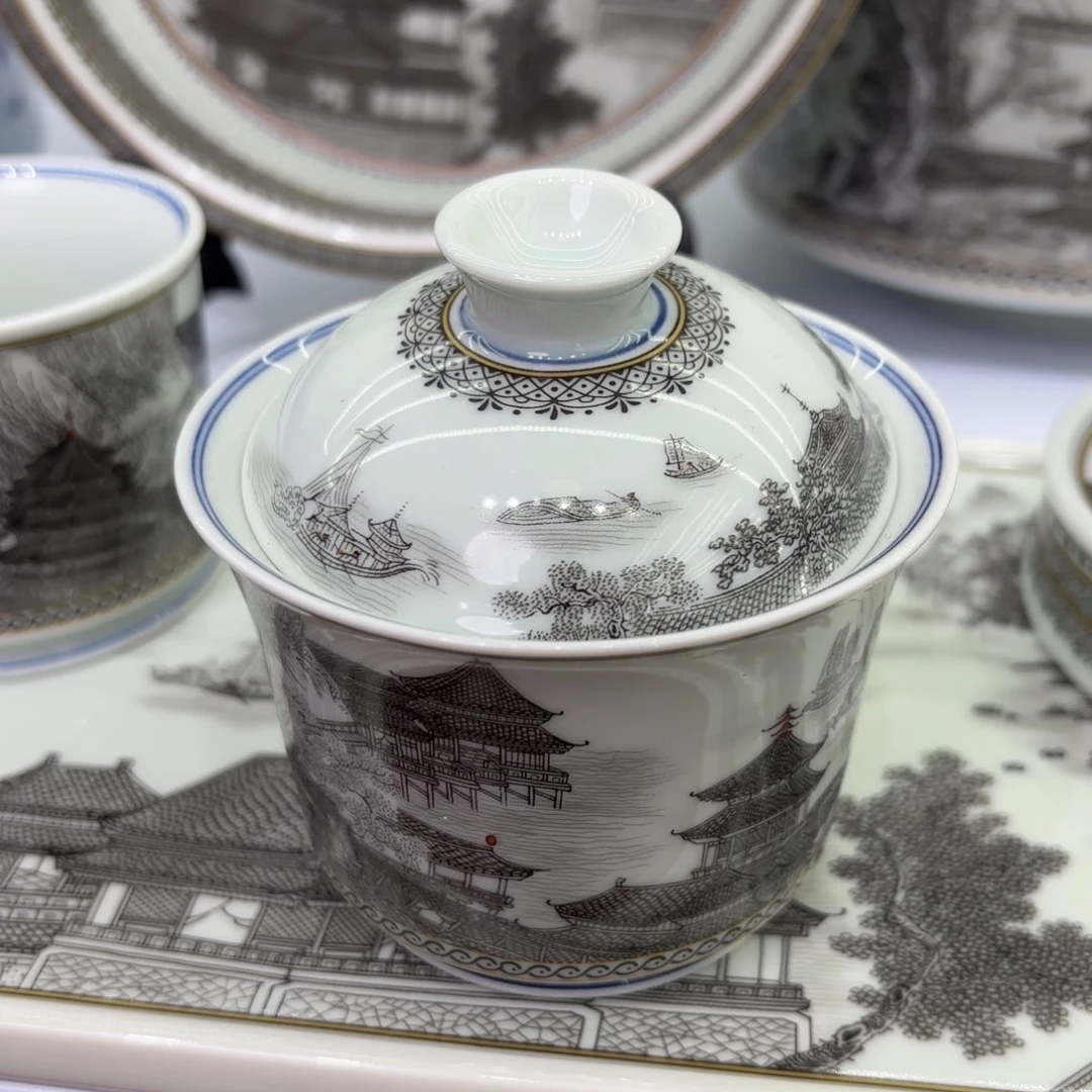 小***c景德镇陶瓷一件套