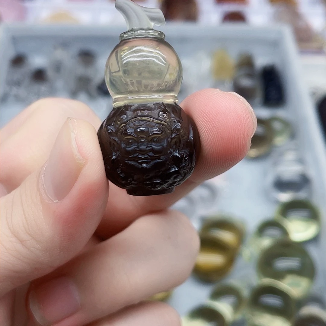 水晶吊坠(不含链)未镶嵌亚****善