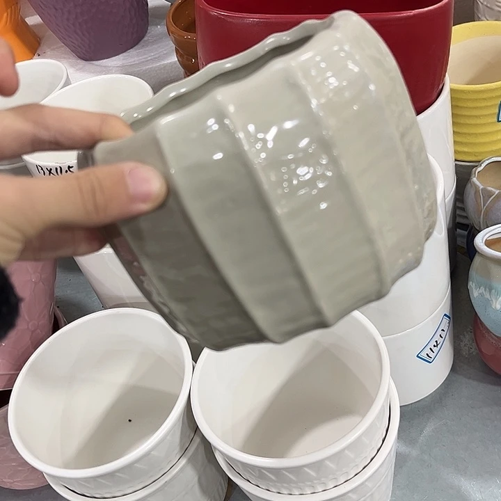 陶瓷花盆全场10包邮