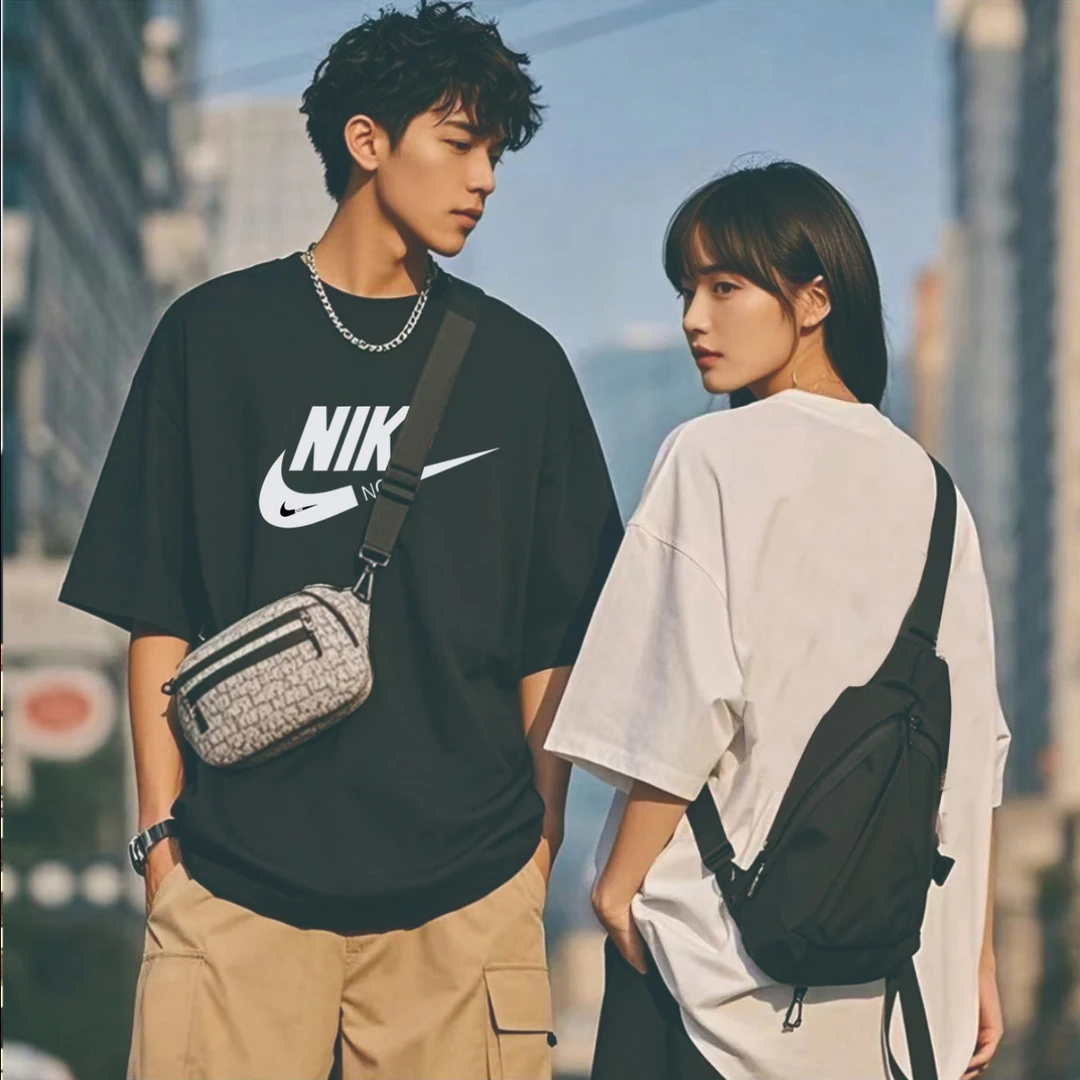 【一折粉丝福利】潮牌男女同款圆领百搭T恤