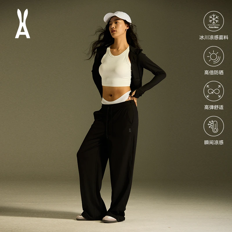 an ode to【冰川立体长裤套装】凉感修身防晒衣套装｜显瘦｜高防晒