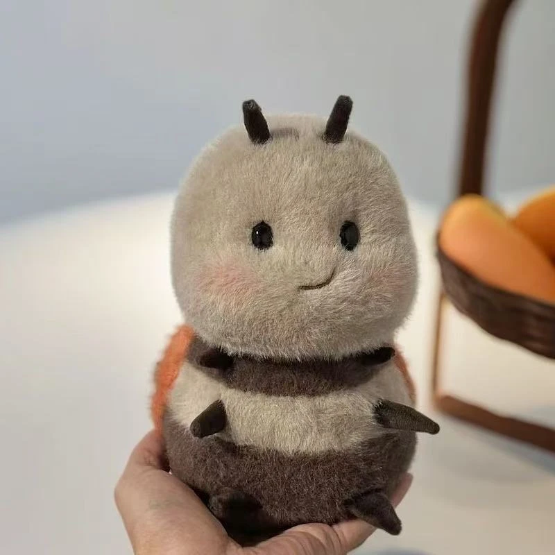 【佳宝】小蜜蜂公仔毛绒玩具可爱七星瓢虫玩偶布娃娃抛洒抓机娃娃