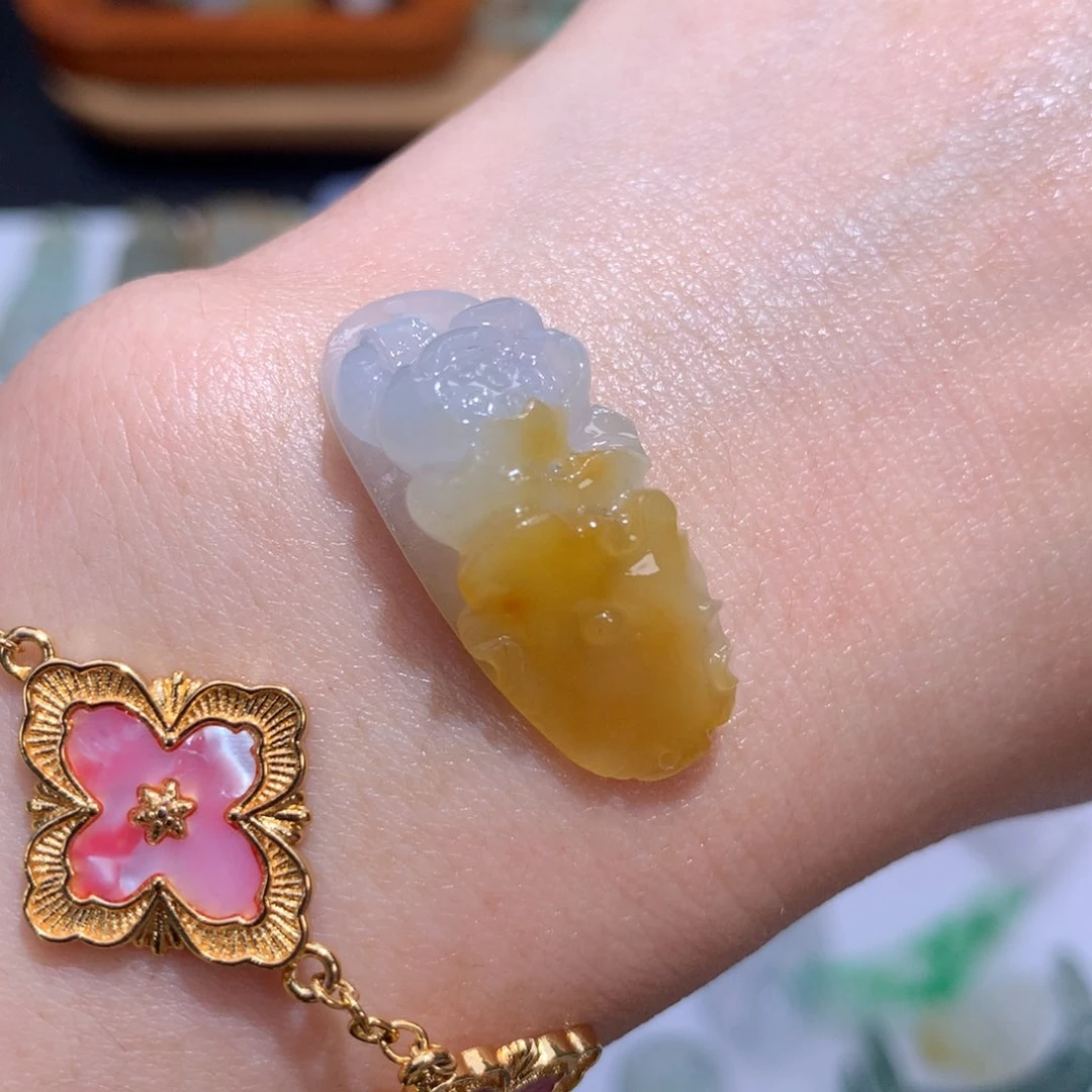 定制翡翠未镶嵌毛货