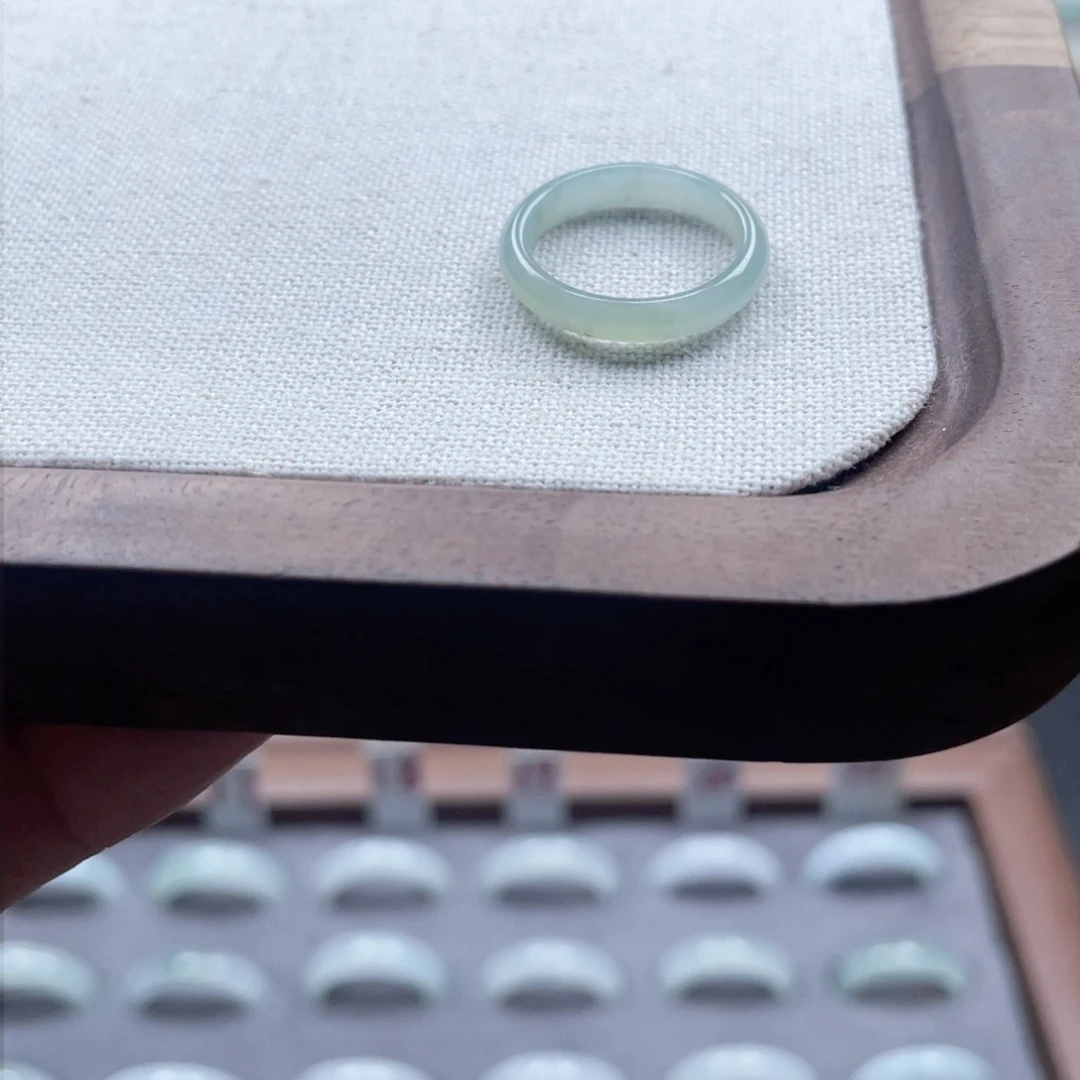 翡翠戒指未镶嵌1 号 9 港码 15.4 内径