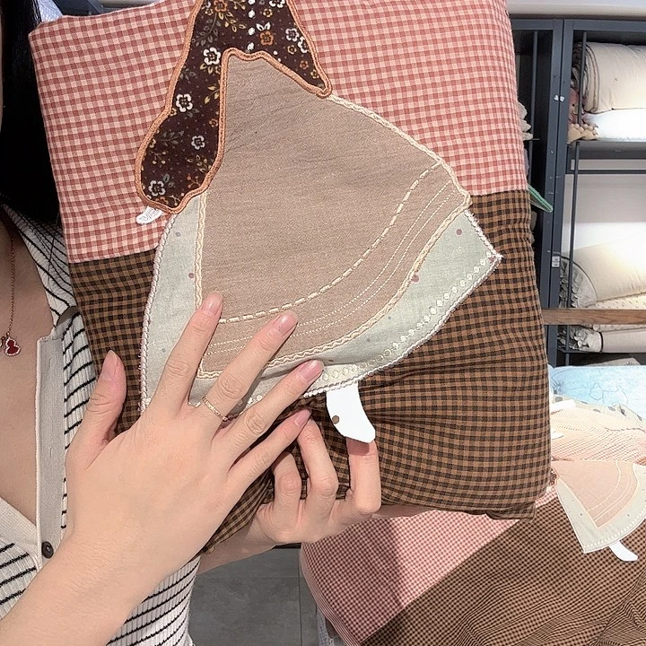 棉貂毛棉花双人被罩