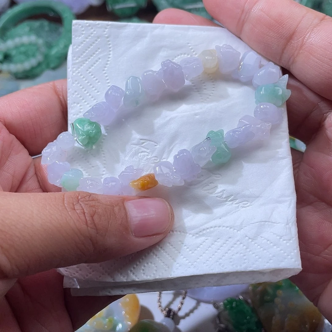 颈饰未镶嵌翡翠翡玉缘翡翠