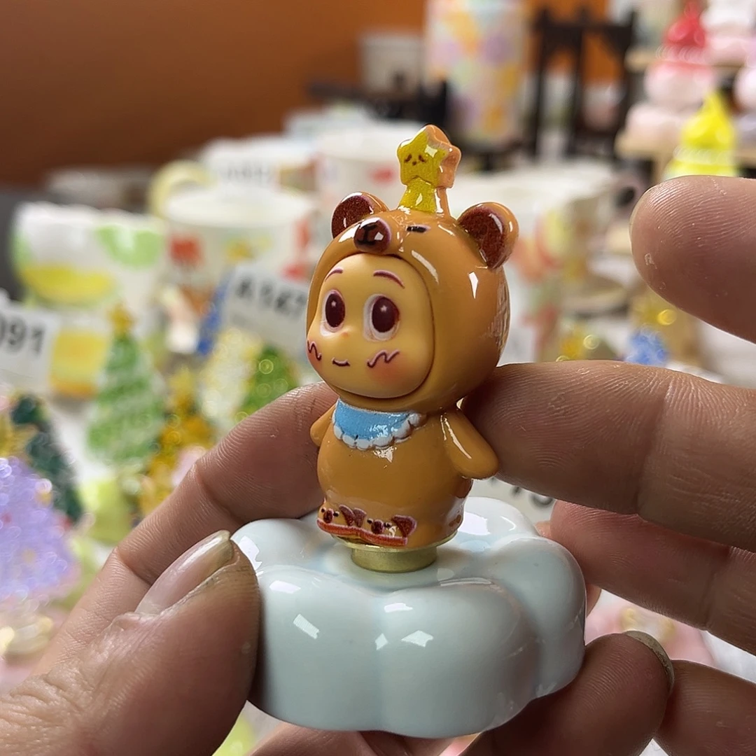 陶景德镇陶瓷底座转转