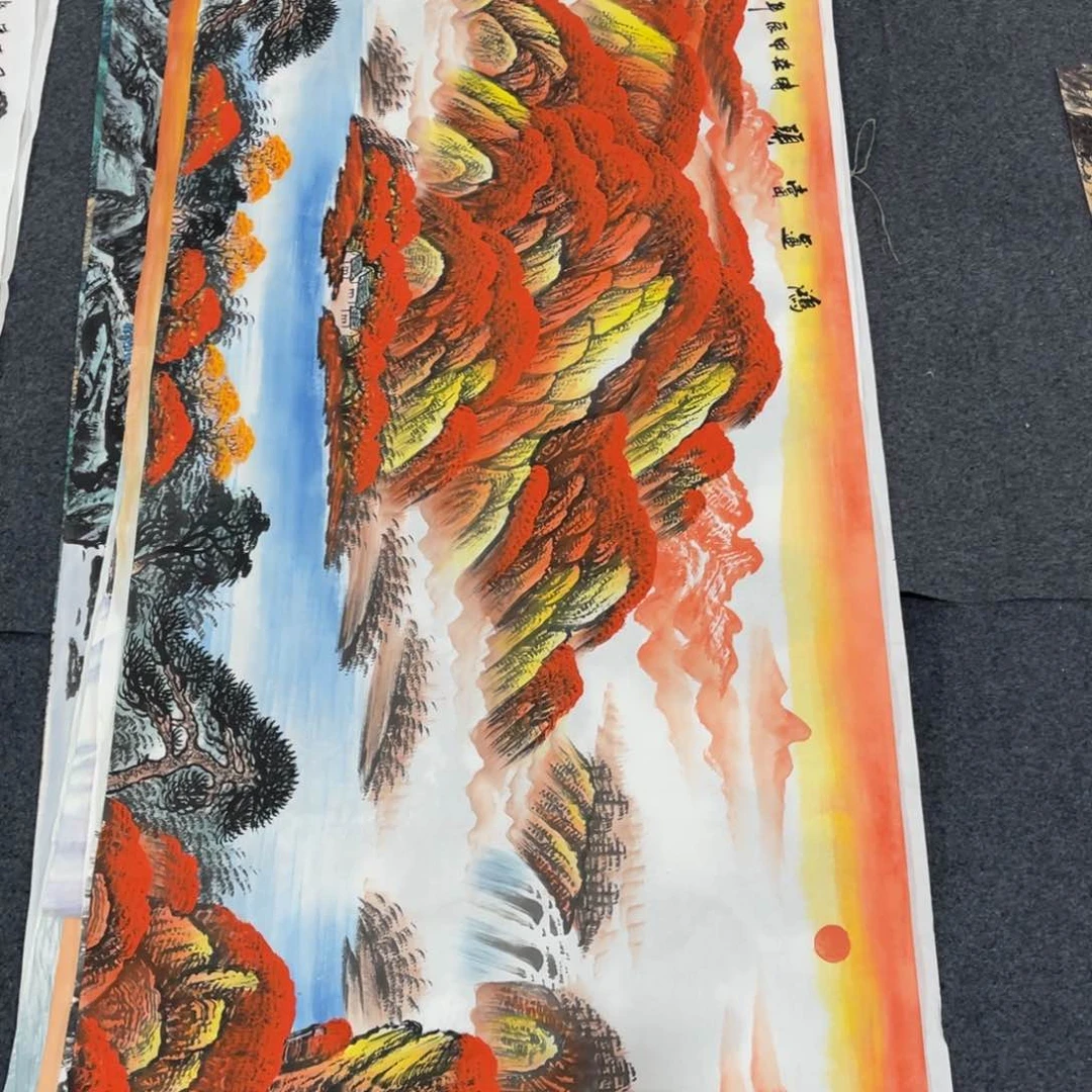 国画处理作品看好再拍哦