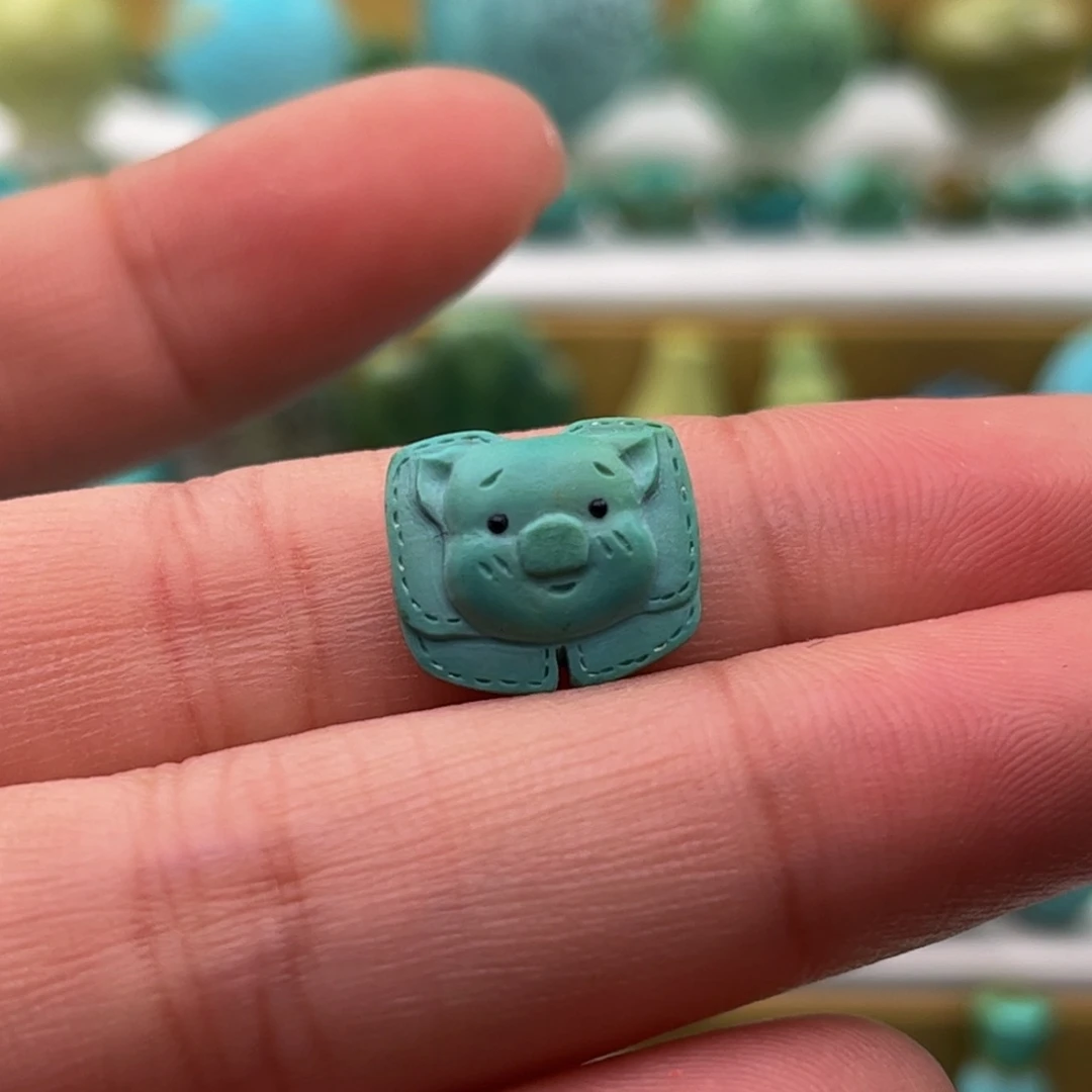 绿松石未镶嵌配饰