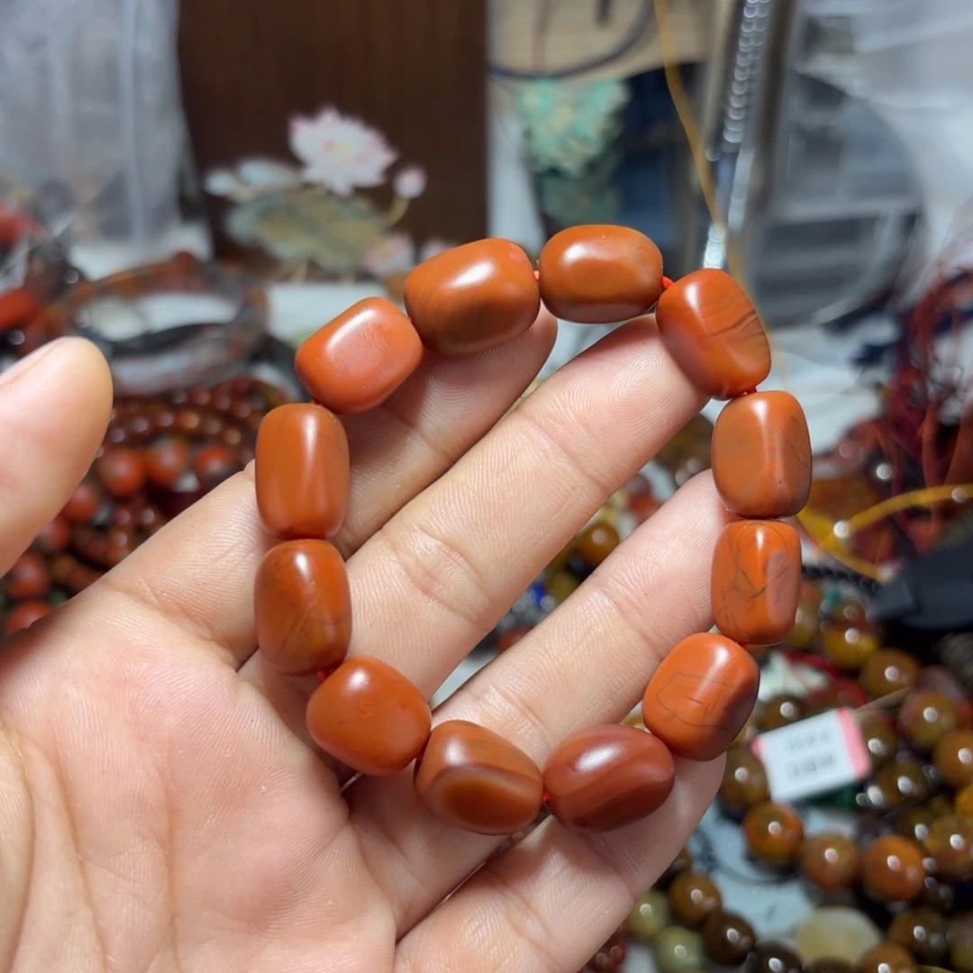 南红玛瑙手链未镶嵌w*y