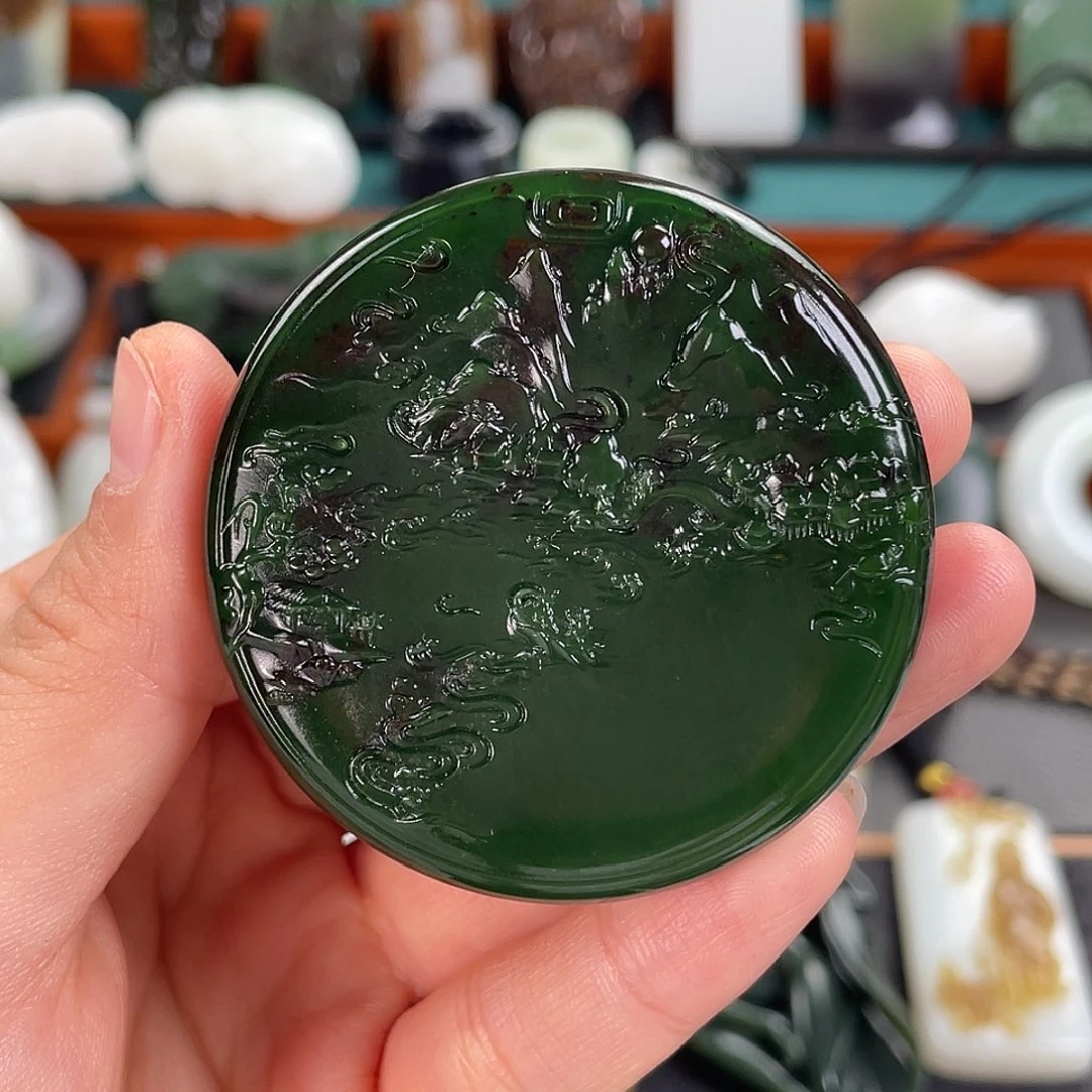 未镶嵌和田玉挂件